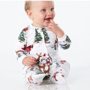 Pottery Barn Christmas Santa baby PJs
